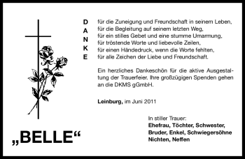 Traueranzeige von Günther Bellmann von Nürnberger Nachrichten