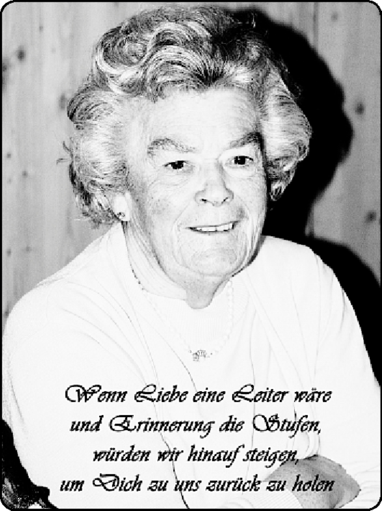  Traueranzeige für Wenn Liebe  vom 24.08.2011 aus Nürnberger Nachrichten