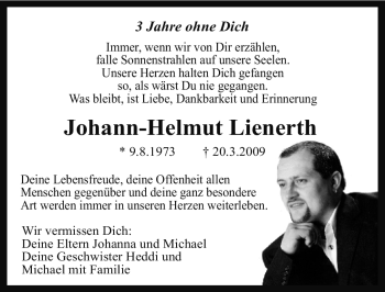 Traueranzeige von Johann-Helmut Lienerth von Neumarkter Nachrichten Lokal