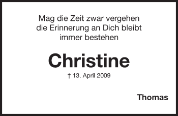 Traueranzeige von Christine Merkl-Müller von Gesamtausgabe Nürnberger Nachrichten/ Nürnberger Ztg.