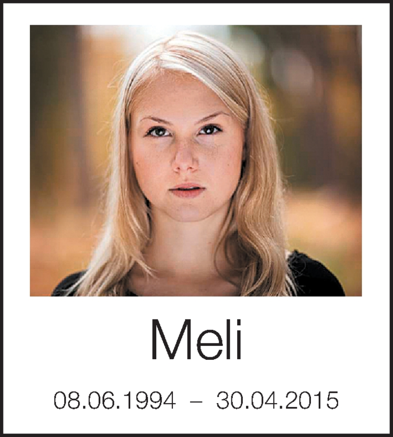  Traueranzeige für Melanie Fritsch vom 30.04.2019 aus Gesamtausgabe Nürnberger Nachrichten/ Nürnberger Ztg.