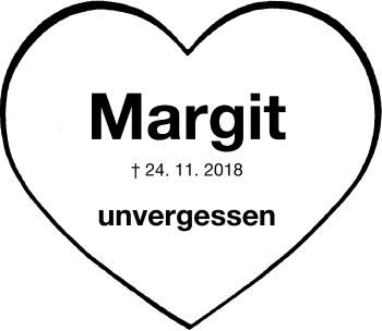 Traueranzeige von Margit Kreutzer von Gesamtausgabe Nürnberger Nachrichten/ Nürnberger Ztg.